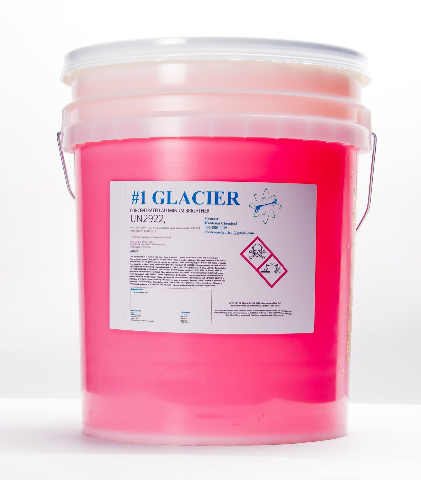 Glacier – Step #1 Aluminum Brightener (Non-Polish Safe)