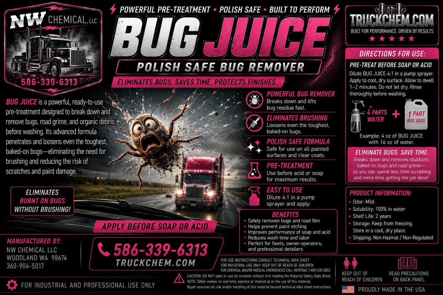 BUG JUICE– Polish Safe Bug Remover