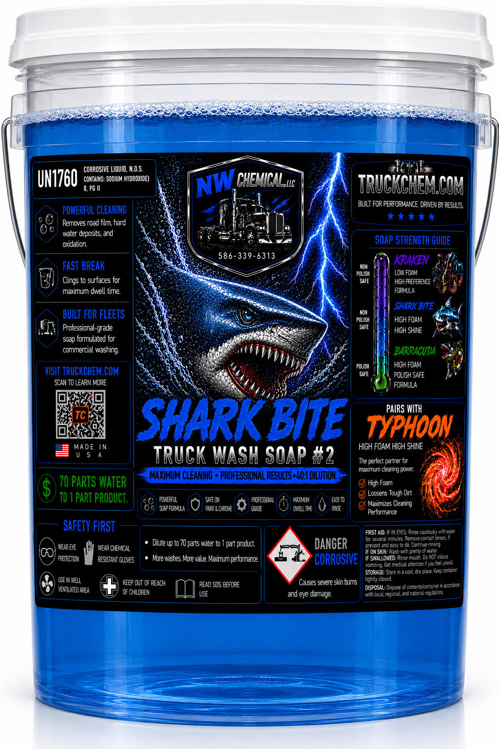 SHARK BITE- Strong Fleet Wash Soap #2
