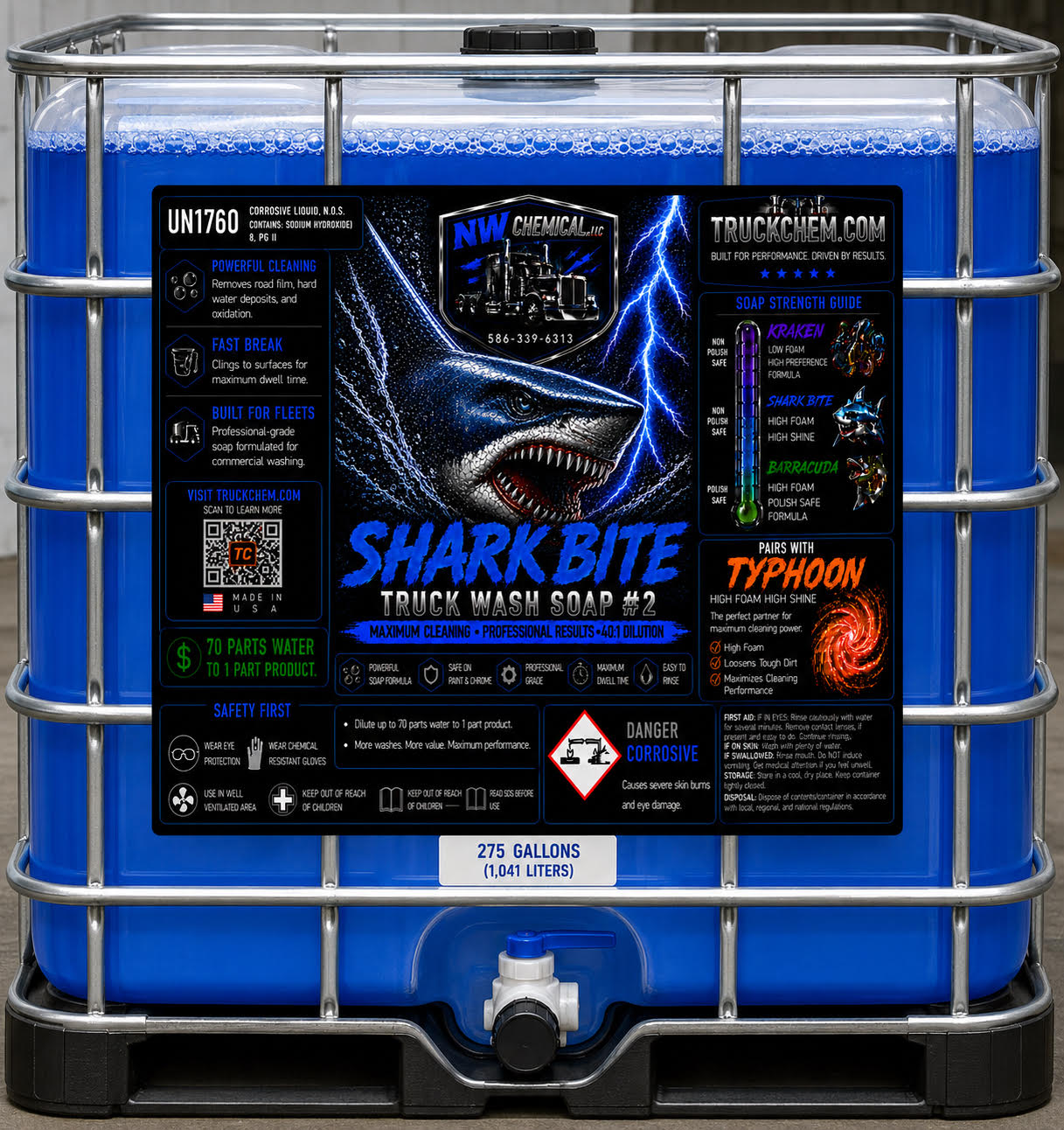 SHARK BITE- Strong Fleet Wash Soap #2