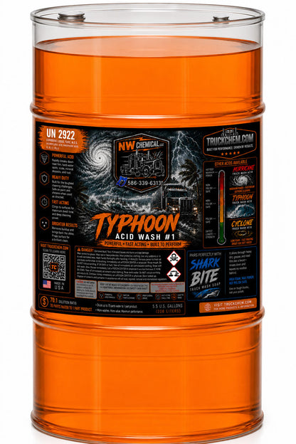 TYPHOON – Step #1 Aluminum Brightener (Non-Polish Safe)