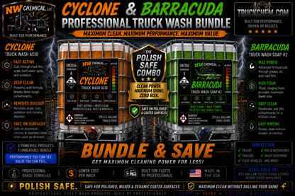 CYCLONE + BARRACUDA BUNDLE (100% POLISH SAFE)