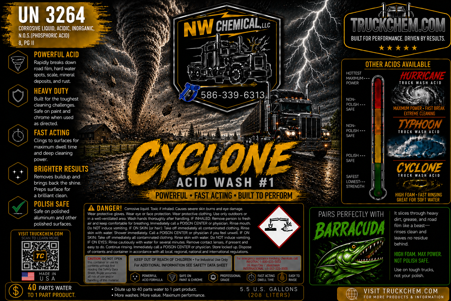 CYCLONE – Polish Safe Aluminum Brightener (Step #1)