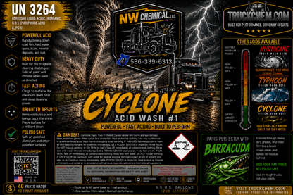 CYCLONE – Polish Safe Aluminum Brightener (Step #1)
