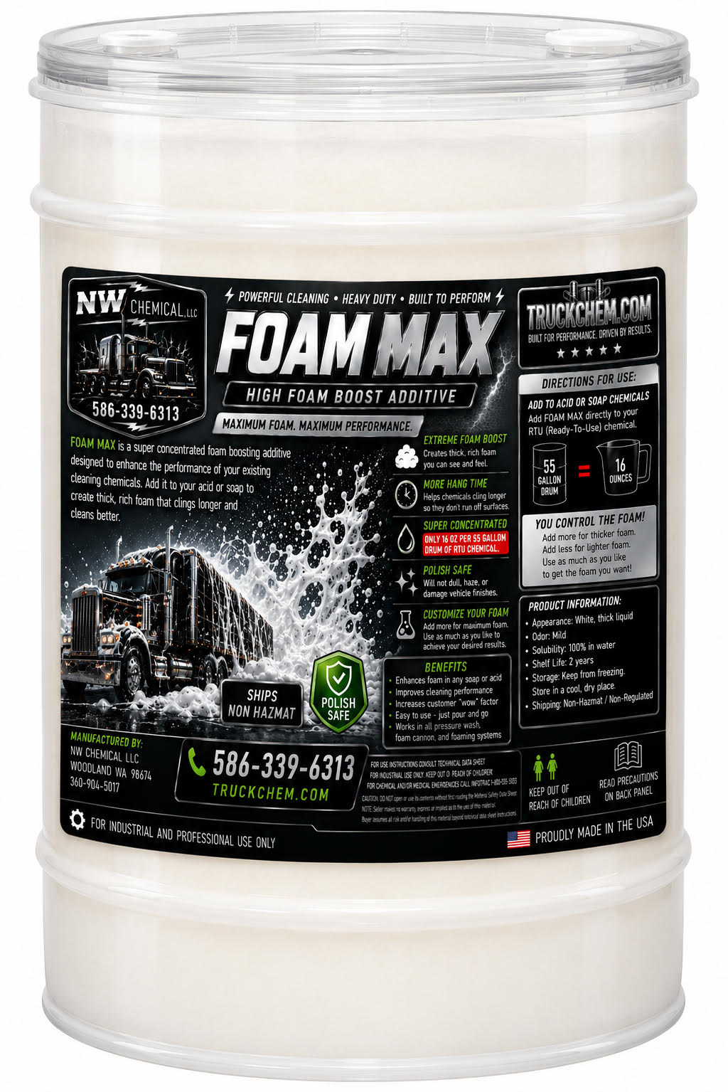 TruckChem Razorback – Industrial-Strength Truck Degreaser for