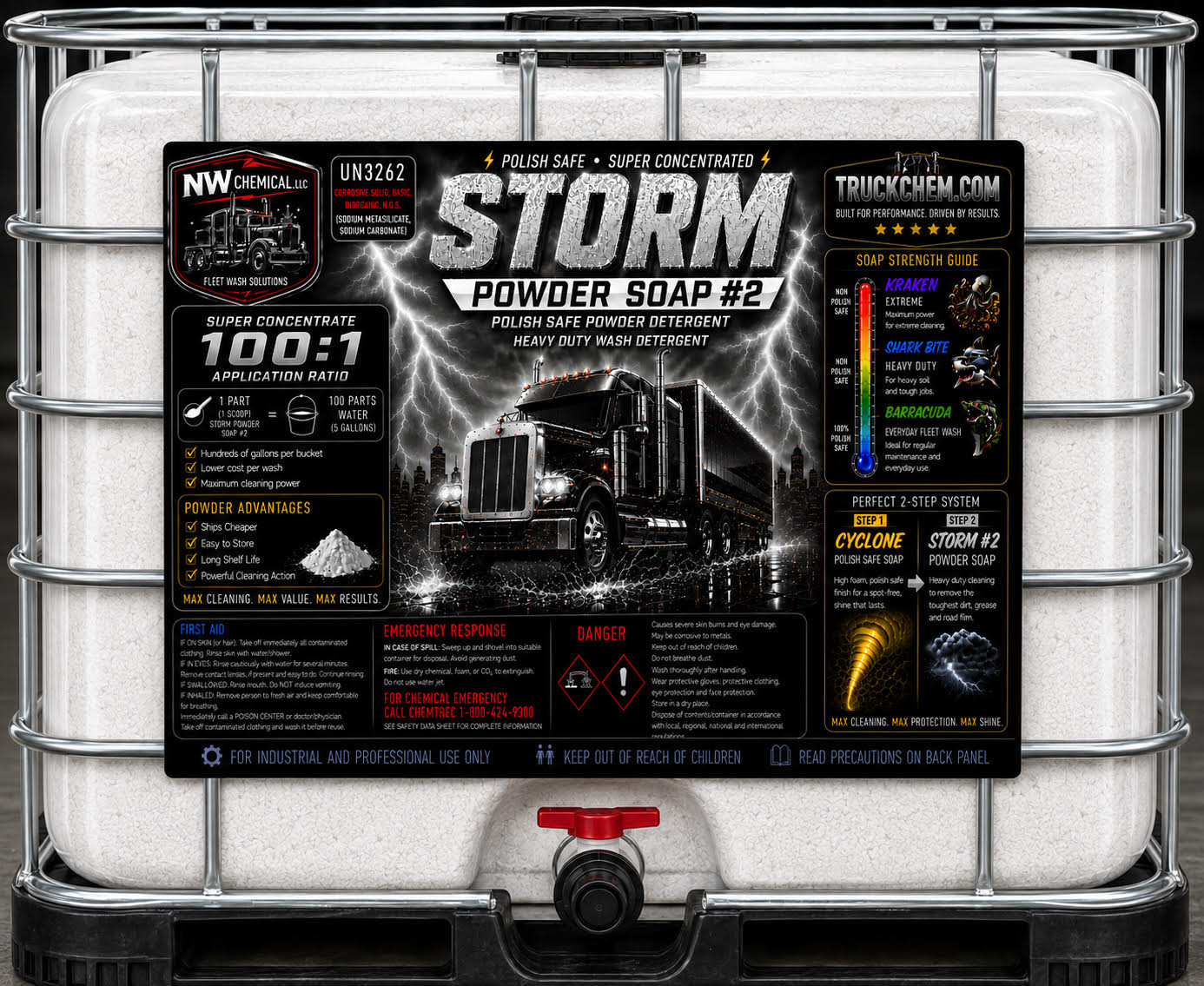 STORM- Polish Safe POWDER SOAP#2