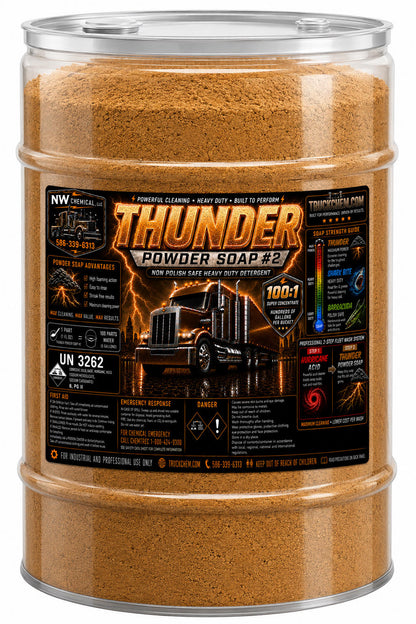 THUNDER- Heavy Duty Fleet Wash POWDER Soap #2